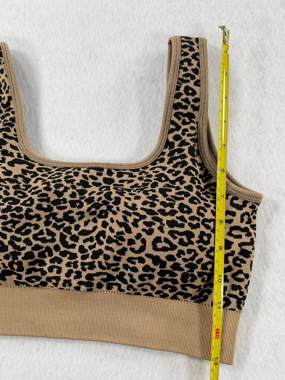 BLAKELEY Cheetah Biker Short Workout Seamless Leopard Size S/M Matching Set